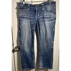 Big Star Vintage LIV BOOT Jeans 29R Low Rise Thick Stitch Y2K‎